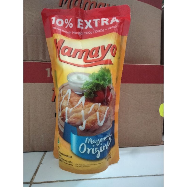 

Mamayo mayonaise 1kg dan 200gr