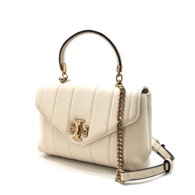 Tory Burch Kira Quilted Top-Handle Satchel Bag