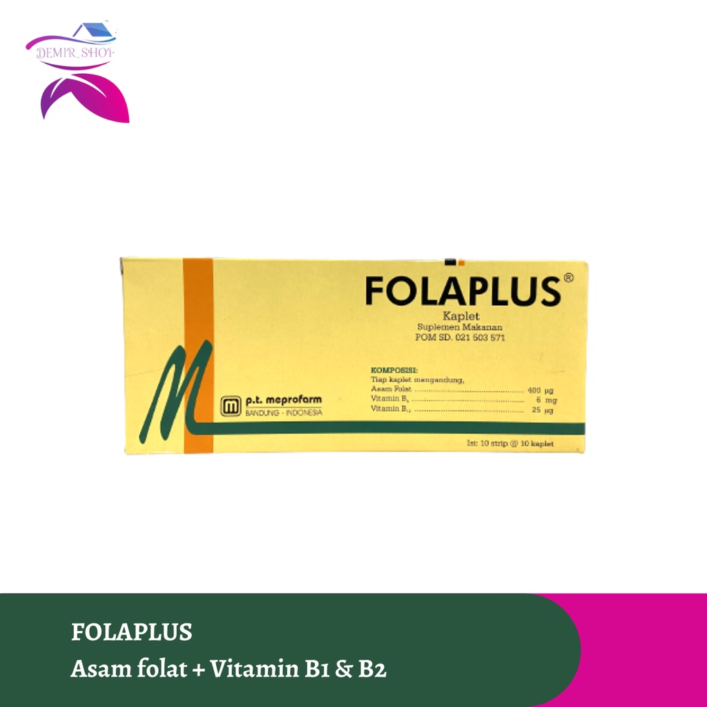 Folaplus / Asam Folat dengan B Complex