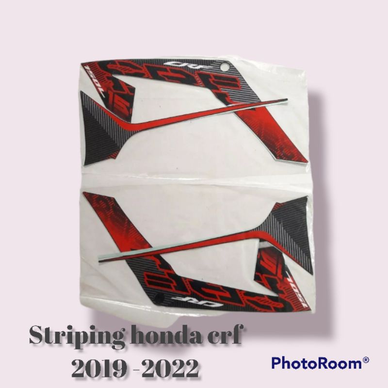 stiker striping honda CRF  2019 2020 2021 2022