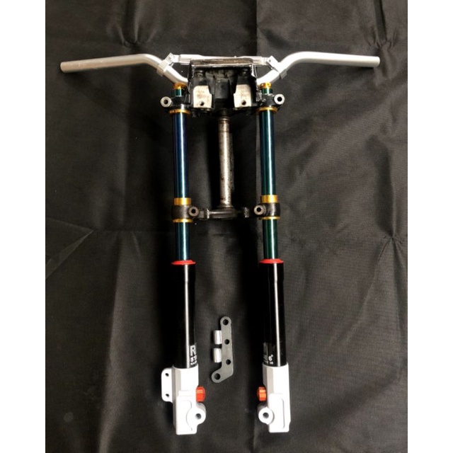 Paket shock depan as 26 as26 PNP herex Set segitiga T  Tiger Megapro hiu Gl original siap pakai  ant