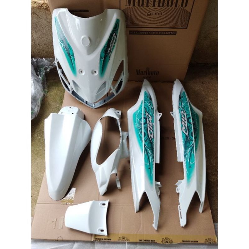 Body full set halus mio lama mio sporty mio smile warna putih