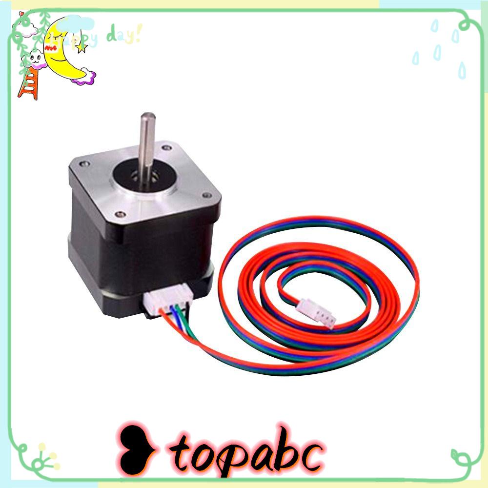 Motor Stepper Ukir Atas42 * 40MM Torsi 0.45N. m Printer 42BYGH40 Grafir