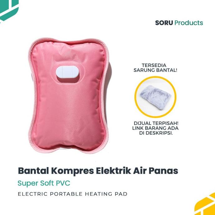 Bantal Terapi Kompres Air Panas Elektrik / Portable Water Heating Pad