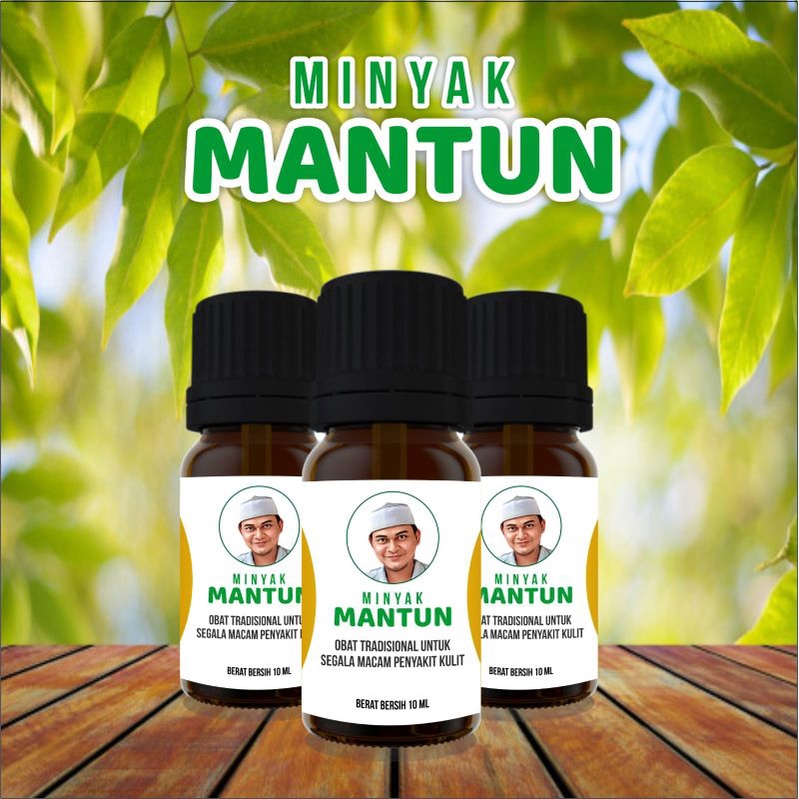 Minyak Mantun Herbal Penyakit Kulit