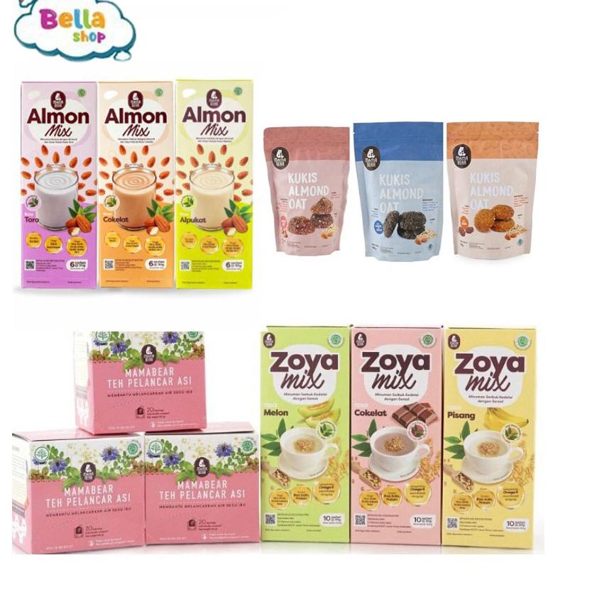 Stock Ready KUKIS ALMOND OAT / MAMA BEAR TEH / MAMA BEAR SOYA MIX / MAMA BEAR ALMON BELLA SHOP