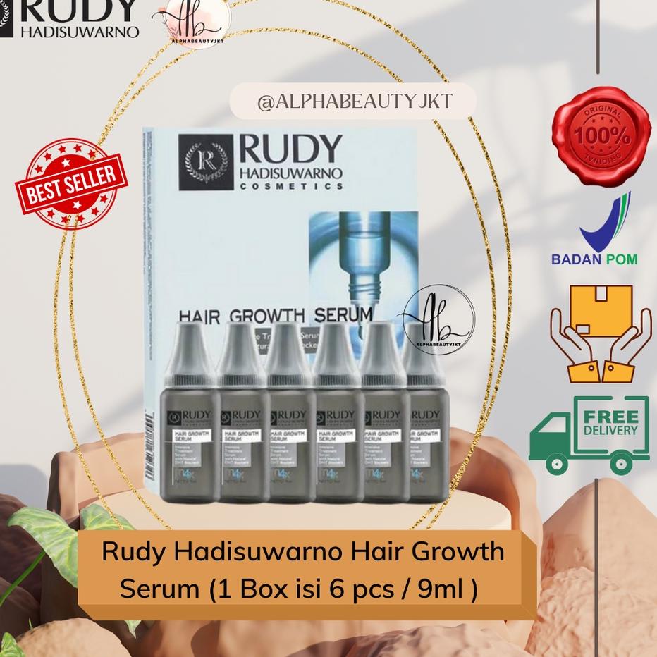 Terpercaya Rudy Hadisuwarno Hair Growth Serum - SERUM PENUMBUH RAMBUT RUDI HADISUWARNO