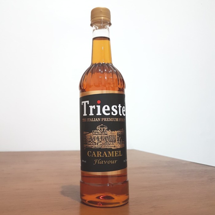 

Trieste Syrup/ Sirup buah Rasa Caramel sirup untuk campuran minuman