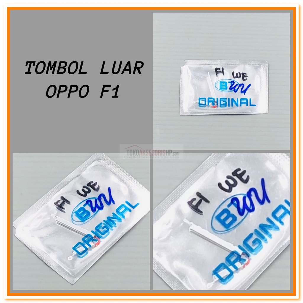 Tombol Oppo F1 F1S A59 Oppo F3 F5 Oppo F7 F9 F11 Tombol Luar Power On Off dan Volume
