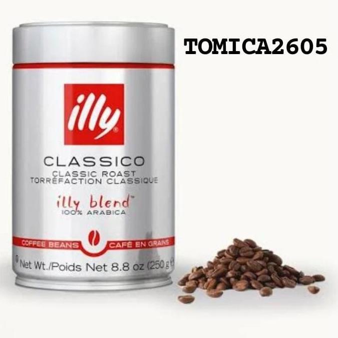 

Coffee Illy Medium Roast Beans Espresso 250 gram Biji Kopi Roasted