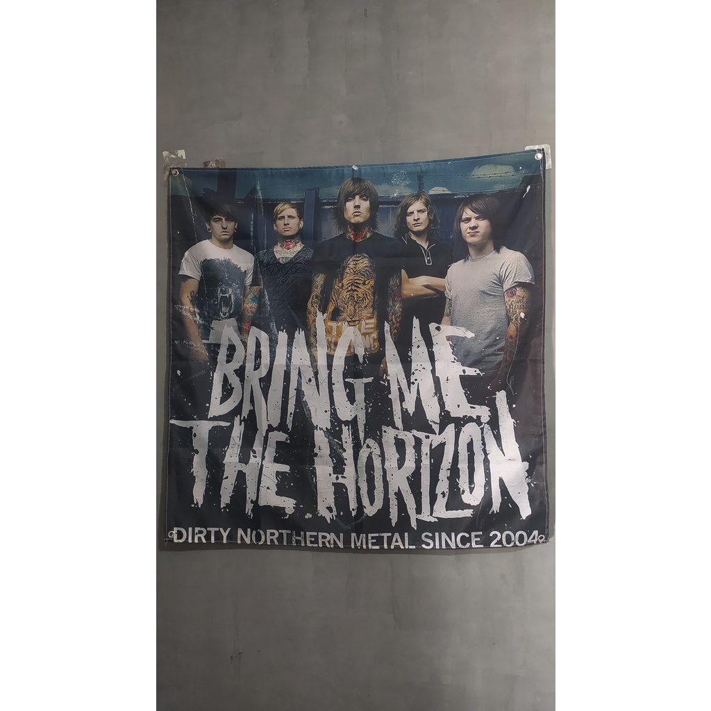 Bendera/Flag/Poster Kain/Miniflag Band BMTH
