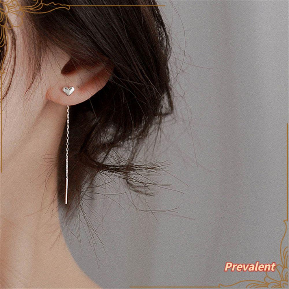 Preva Love Garis Telinga Kreatif Baru Fashion Stud Earrings