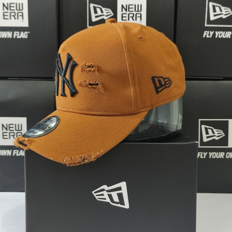 Topi NY RIPPED Hat Damage Kualitas Import - Topi Distro Premium