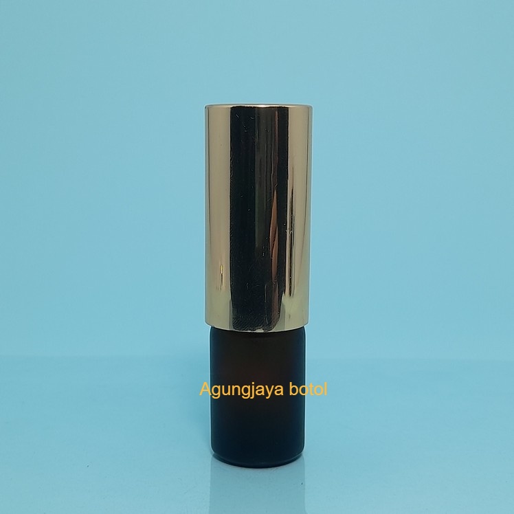 Botol Kaca Kosmetik 5 ml Br Amber Frossted / Botol Kaca Pumptreatment / Botol Serum Kaca BR / Botol 