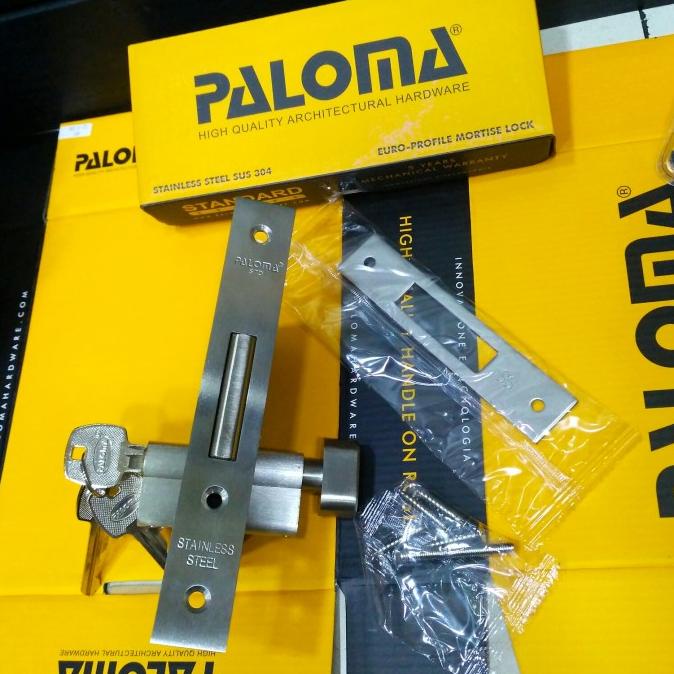 Kunci Set Pintu Sliding Geser Paloma Clp494+Mlp222