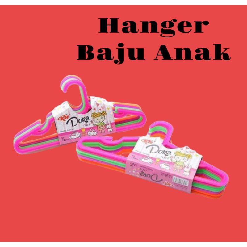 (1lusin)Hanger Baju Anak / Gantunga baju anak