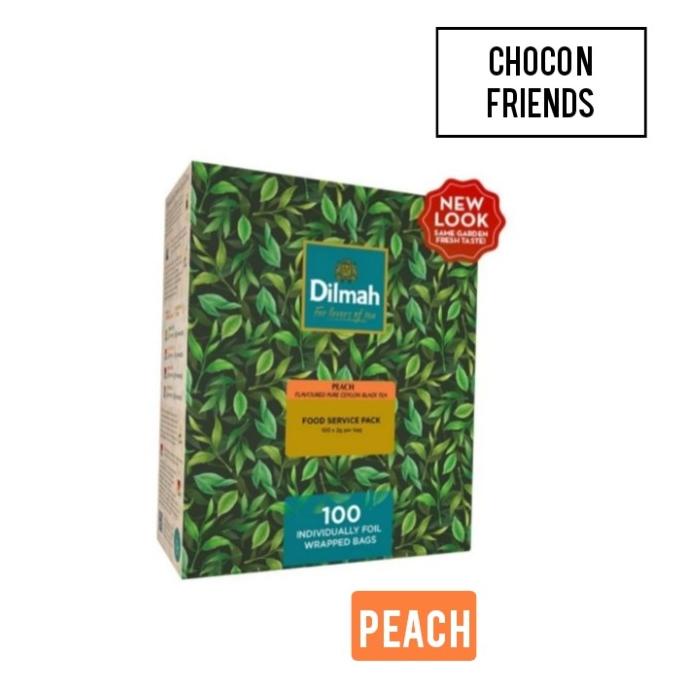 

Teh Dilmah 100 sachet Peach