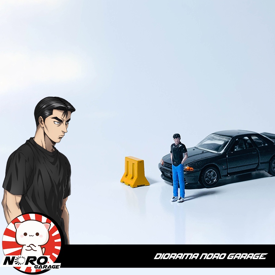 Initial-D Figure. Takeshi Nakazato. Skala 1:64