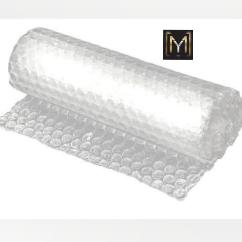 

➜ Bubblewrap tambahan untuk packing aman を