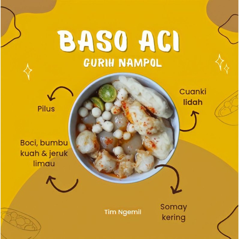 

Baso Aci Gurih Nampol isi 12 biji