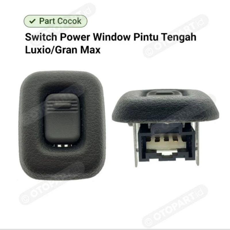 RWB - Saklar Switch Power Window Pintu Tengah Daihatsu Grand Max Luxio