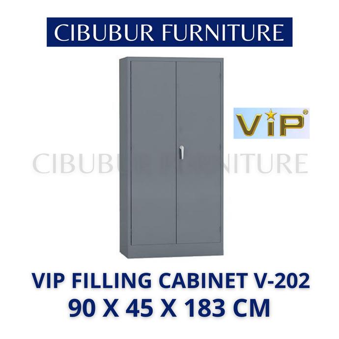 

Lemari Arsip Besi Pintu Tarik / Pintu Buka / Filing Cabinet VIP 202