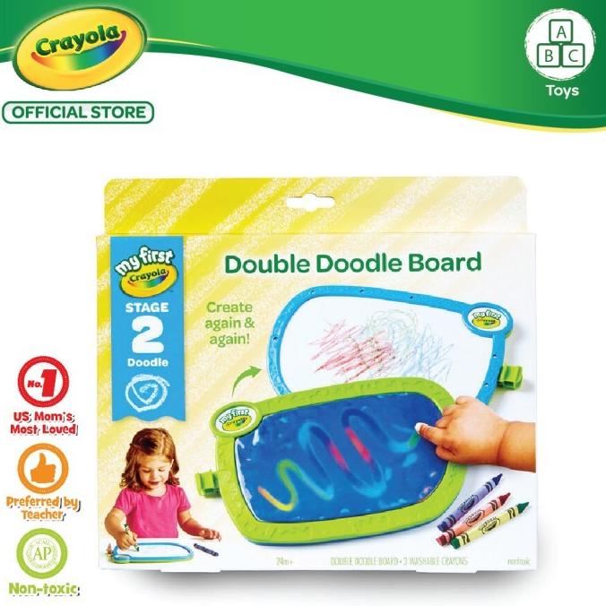 

Crayola My First Crayola Double Doodle Board