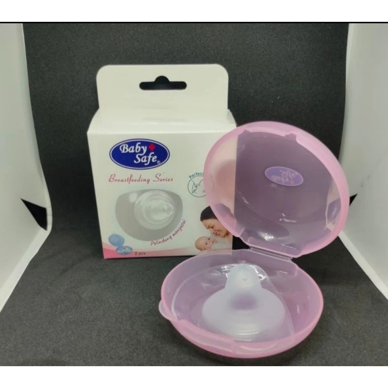 Breast Shield Baby Safe isi 2 / Nipple Shield Baby Safe isi 2 / Pelindung Puting Baby Safe isi 2