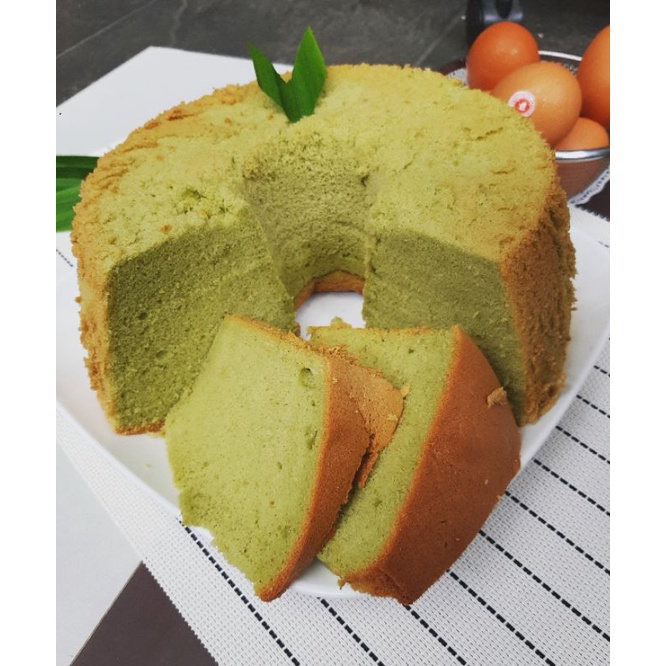 

chiffon pandan chiffon keju homemade d.22