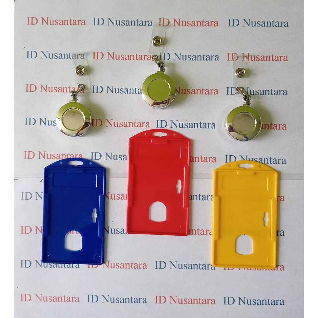 

Paket Casing ID Card Plastik EvBes dengan Yoyo ID Card Chrome Silver