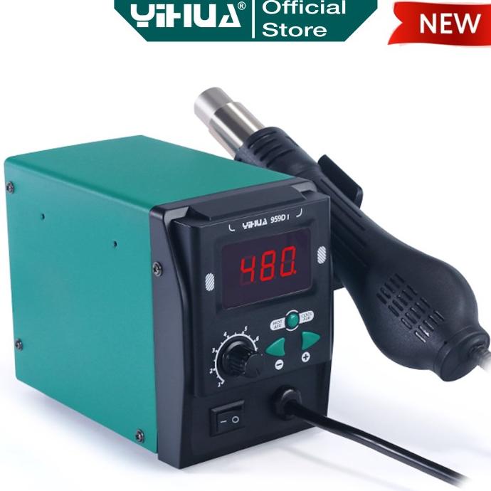 Yihua 959D-I Blower Hp Solder Uap Station Digital Hot Air Smd Rework