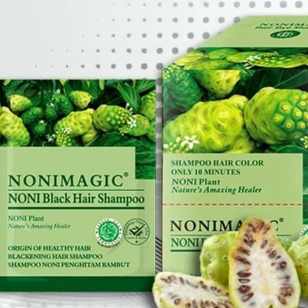 ★ BB ★ Noni Magic Black Hair Shampoo 20ml - Sachet 1pcs - Shampo