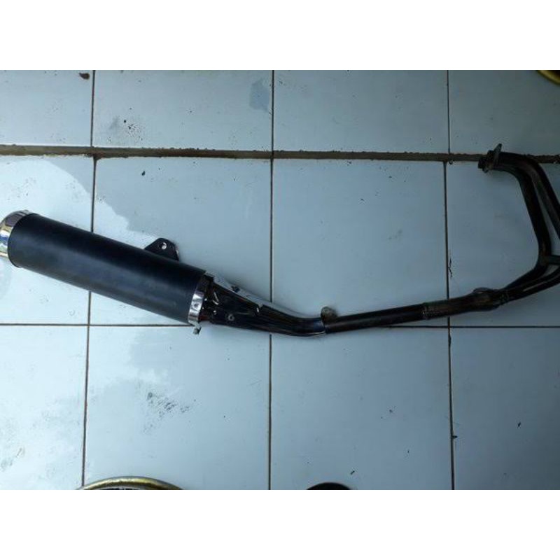 KNALPOT STANDAR NINJA 250R KARBU