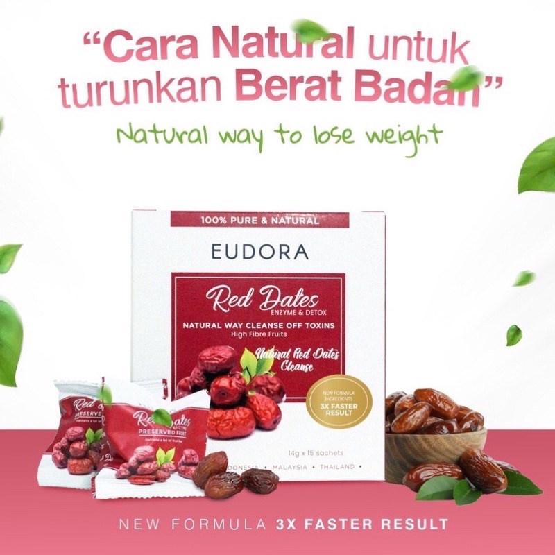 EUDORA RED DATES ENZYME & DETOX