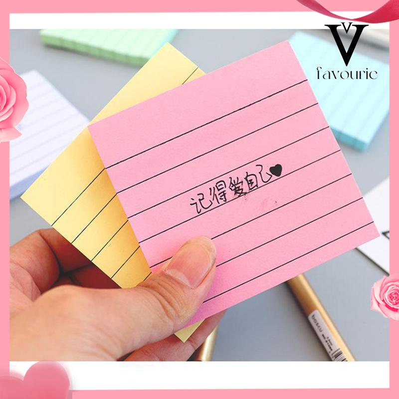 CODSimplicity sticky note horizontal sticker notepad post maker stiker massage pesan book note-FA