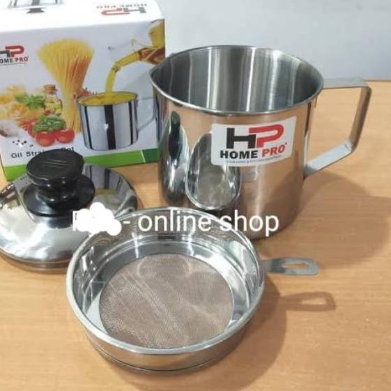 New Home Pro Oil Strainer Pot 12 cm| Wadah Saringan Minyak | Mug Saringan Minyak | Gelas Saringan Mi
