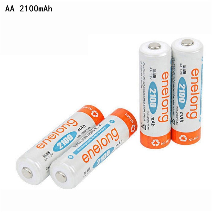 ENELONG Baterai Rechageable Cas Ni Mh AA 2100mAh Batre A2 Per 1 Pcs