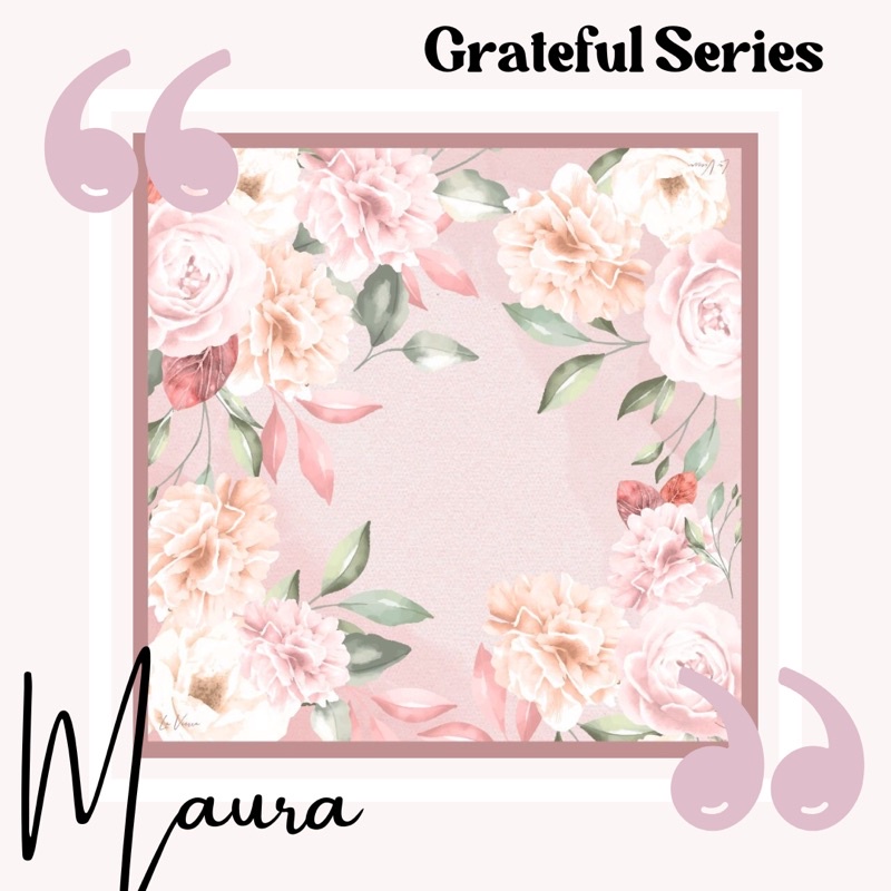 La Vierra Signature Scarf Grateful Series