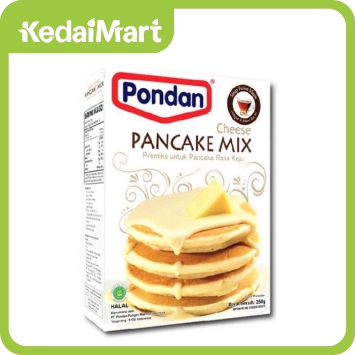 

Pondan Pancake Mix Keju 250 Gram