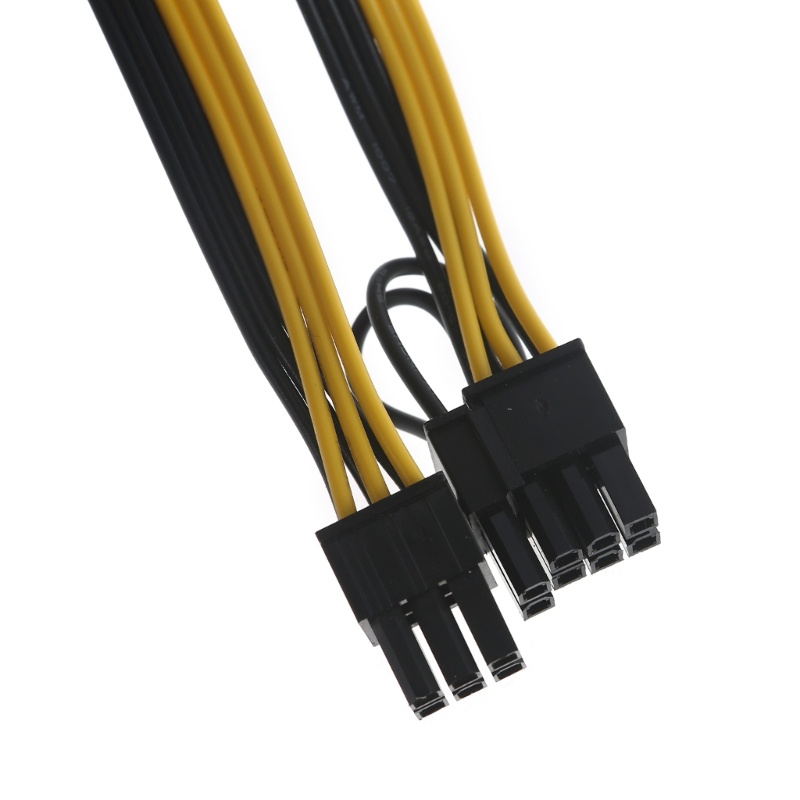 Kabel Power Supply btsg 8pin Male to 6pin Male PCI-Express CPU 8pin Atau GPU Power Splitter Kabel Adapter Kartu Grafis