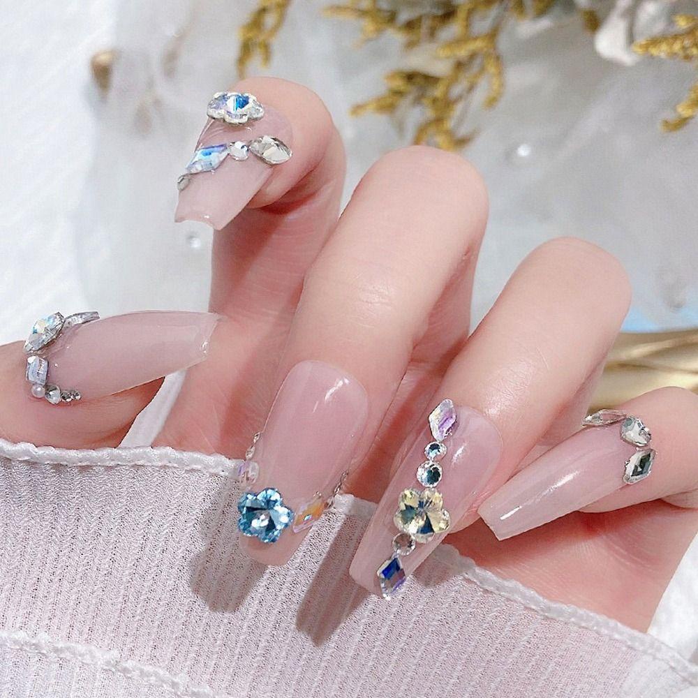 Mxbeauty Bunga Dekorasi Kuku Jepang Plum Blossom Fashion Hiasan Kuku 3D Nail Jewelry