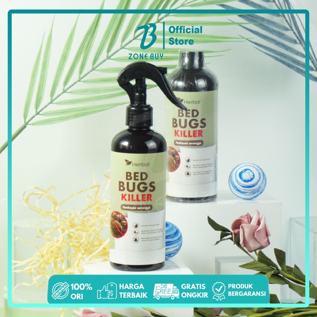 SEMPROTAN PEMBASMI TUNGAU / SPRAY ANTI KUTU &amp; SERANGGA / OBAT KUTU BUSUK / PEMBASMI KUTU KASUR - 300ML