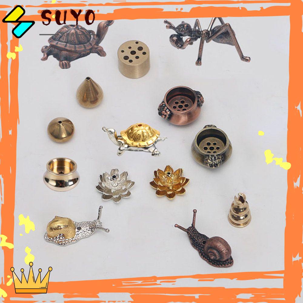 Suyo Tempat Dupa Mini Buddhisme Gadget Dekorasi Rumah Bentuk Tradisional Joss-stick Insert