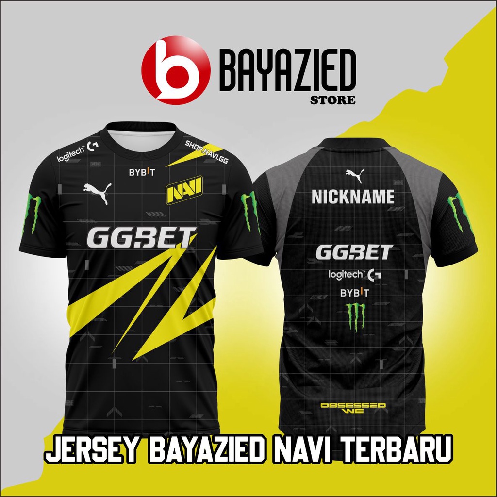 JERSEY NAVI GAME CSGO LOL DOTA 2 TERBARU