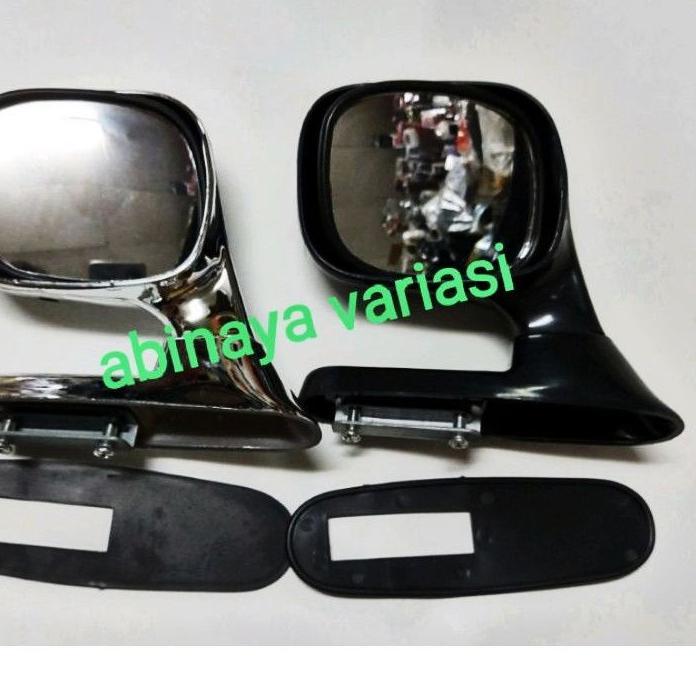 Harga Heboh Spion Kap Mesin Mobil TERRANO NISSAN Hitam Chrome