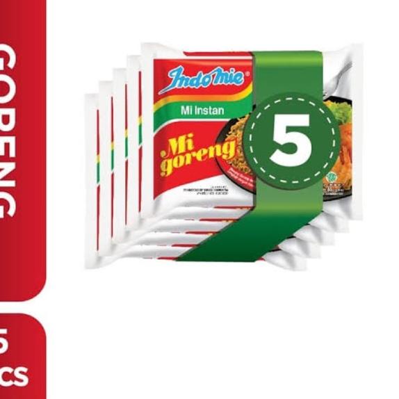 

>XC26619< Indomie goreng 5pc 5 pcs