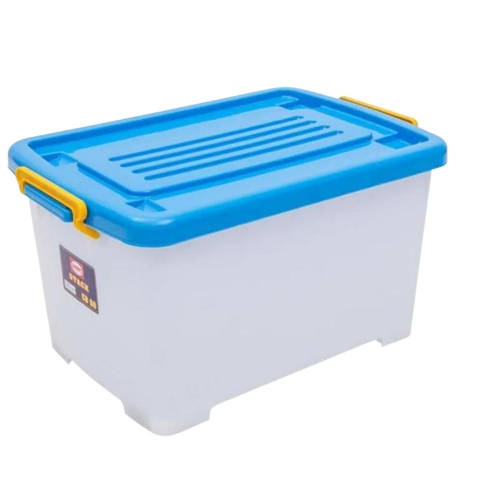 Container Box BESAR Jumbo 150 Liter [2 JAM SAMPAI] Type EZY 150L Multifungsi - Warna Random PENGIRIMAN Khusus Instan