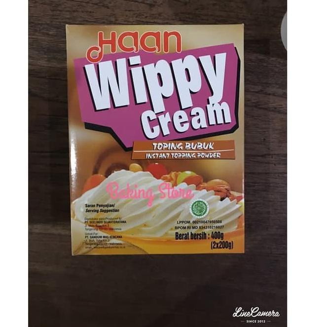 

[KODE PRODUK L6QJP5560] Haan Wippy Cream - Whipped Cream 400gr