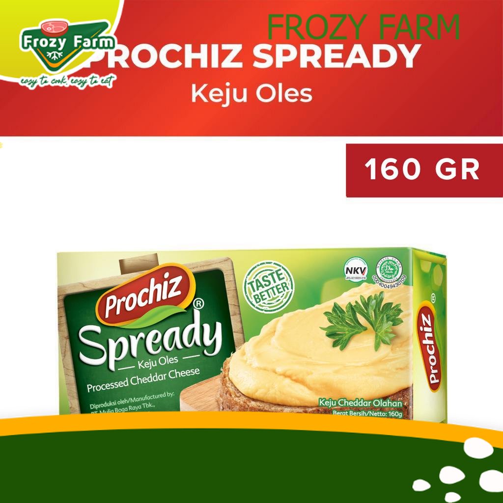 

Keju PROCHIZ Spready 160 gr | Frozy Farm