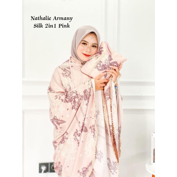 Mukena Armani Silk 2in1 Premium Jumbo